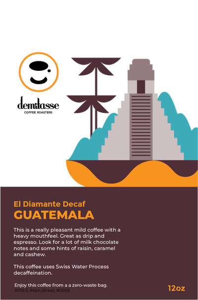 Decaf Guatemala El Diamante (Swiss Water Process)