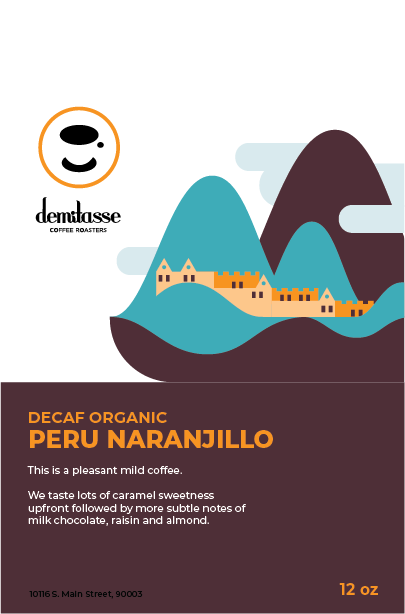 Decaf Organic Peru Naranjillo (Swiss Water Process)