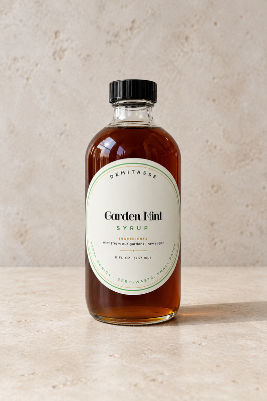 Garden Mint Syrup