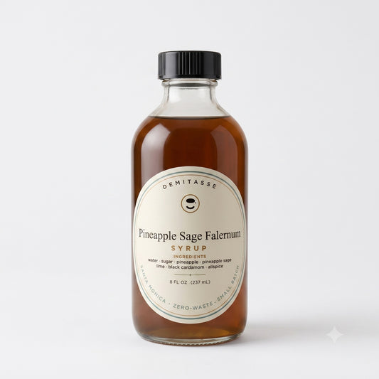 Pineapple Sage Falernum Syrup