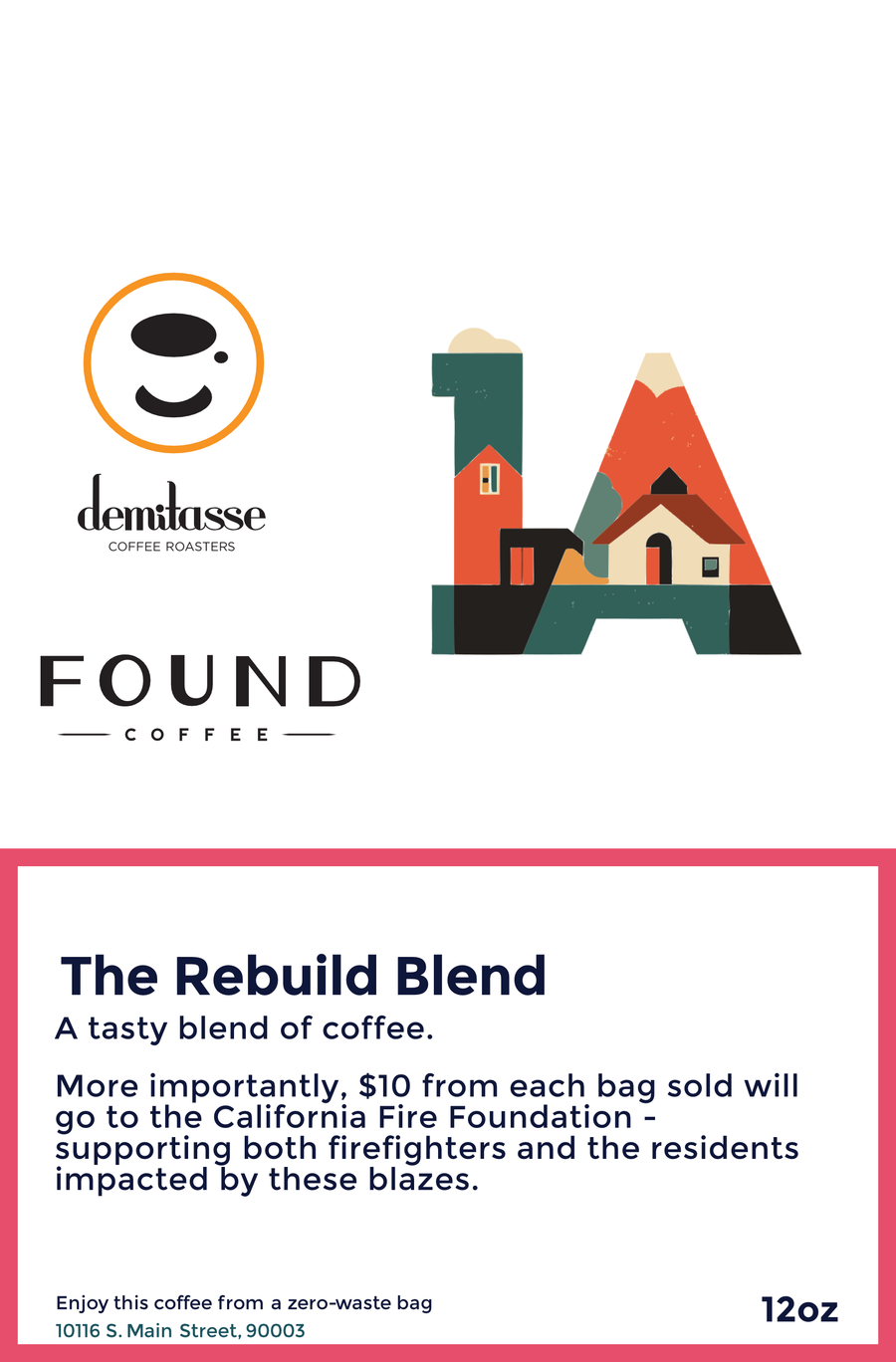 Demi x Found Coffee Rebuild Blend