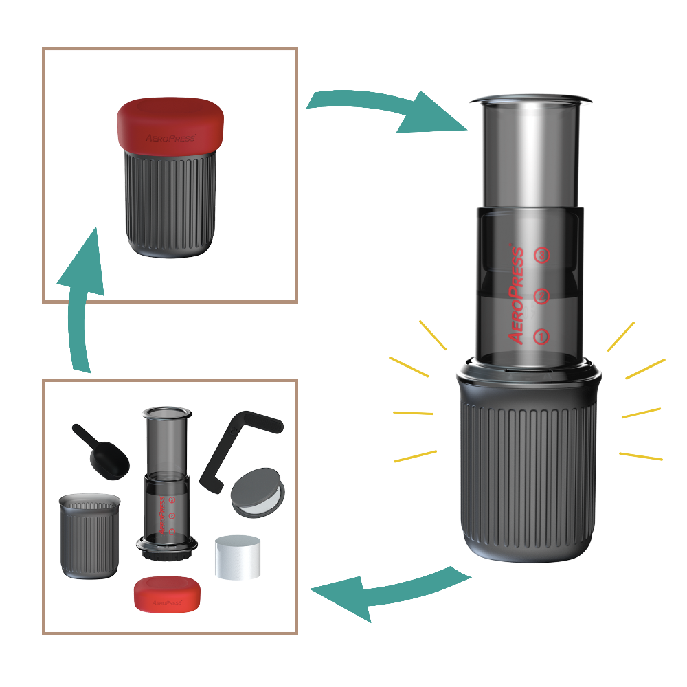 Aeropress Go Travel Set